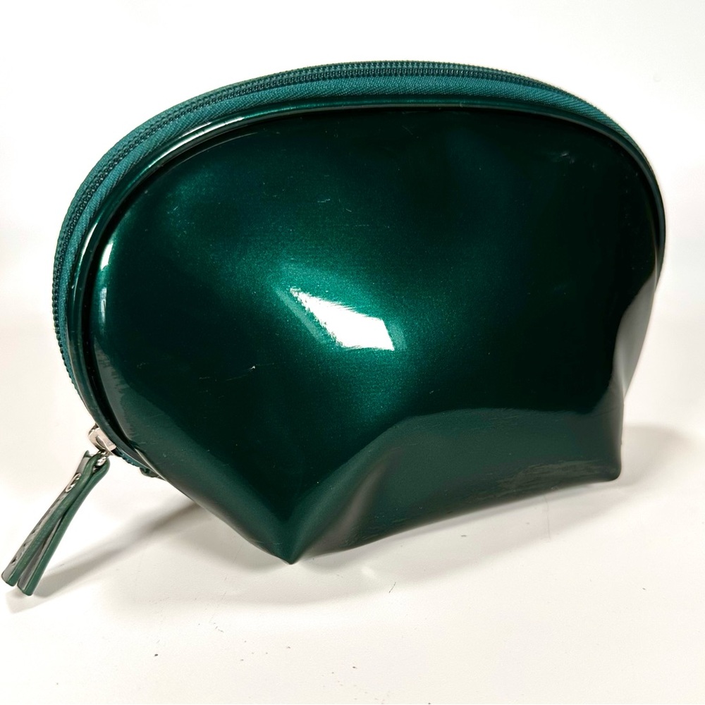 La Mer Green Make up/Cosmetic Bag